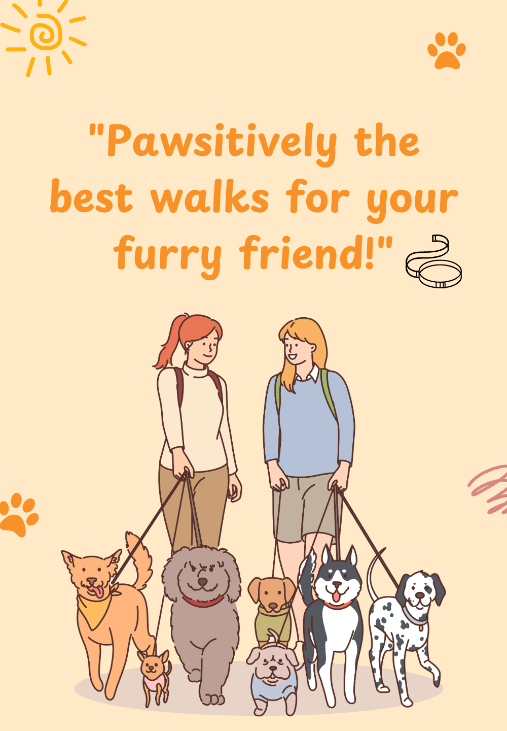 walking banner