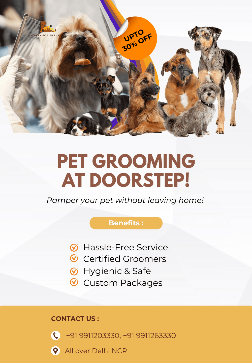 grooming banner