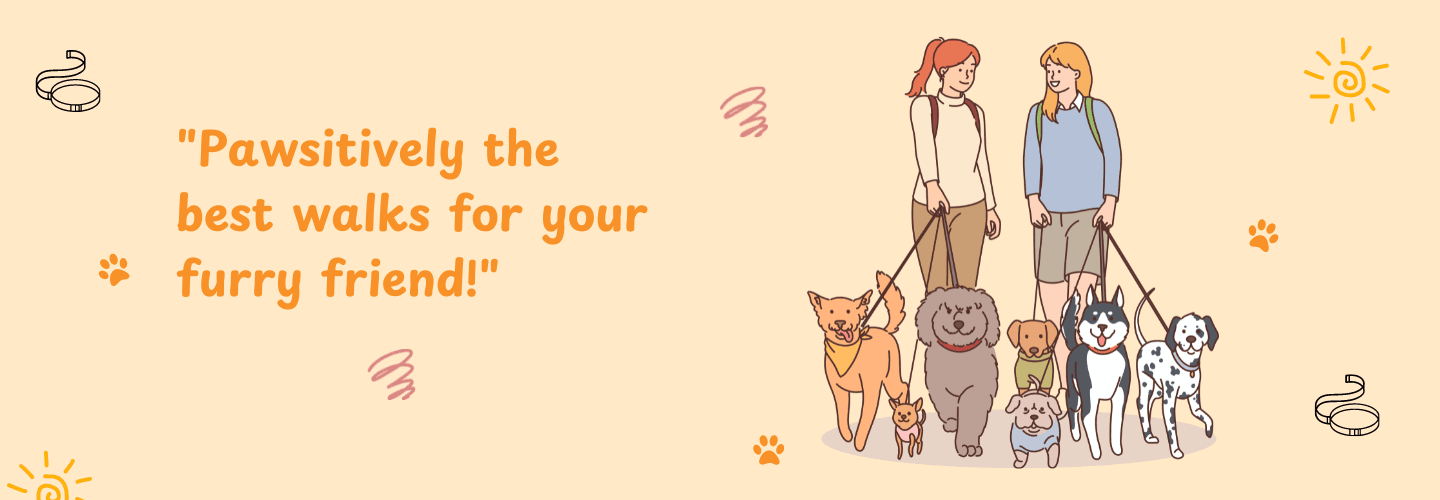 walking banner